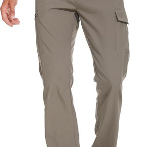 Hiking Pants for Men, Lightweight Mens Travel Pants Quick Dry Fishing Pants Men Water Resistant Outdoor Pants Work